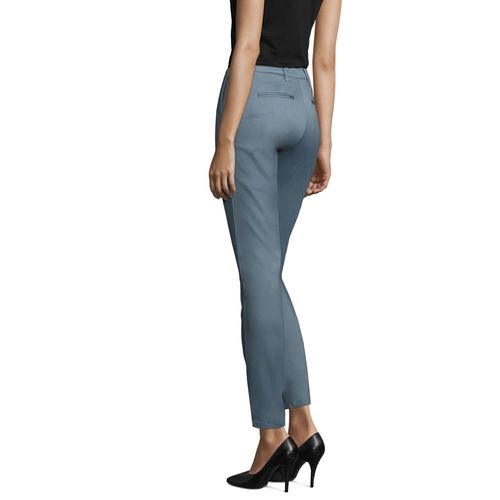 PANTALON STRETCH EN SATIN FEMME SOL'S JARED WOMEN