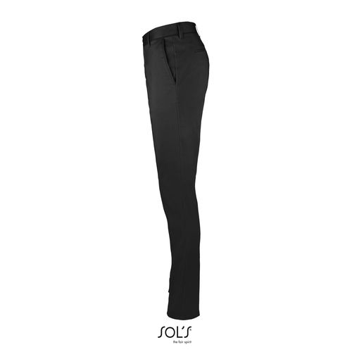 PANTALON STRETCH EN SATIN FEMME SOL'S JARED WOMEN - 8
