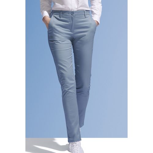 PANTALON STRETCH EN SATIN FEMME SOL'S JARED WOMEN