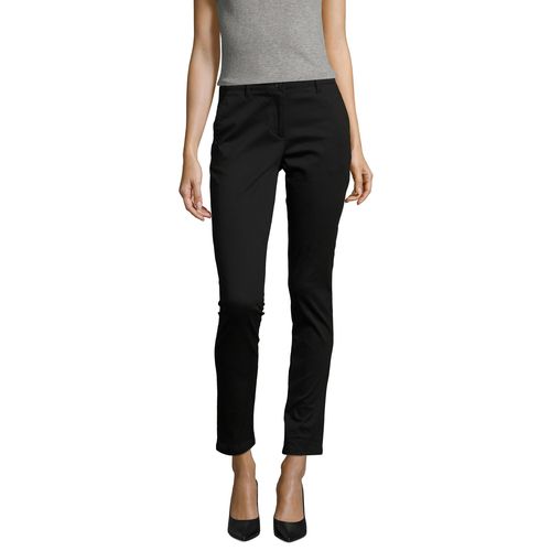 PANTALON STRETCH EN SATIN FEMME SOL'S JARED WOMEN - 3