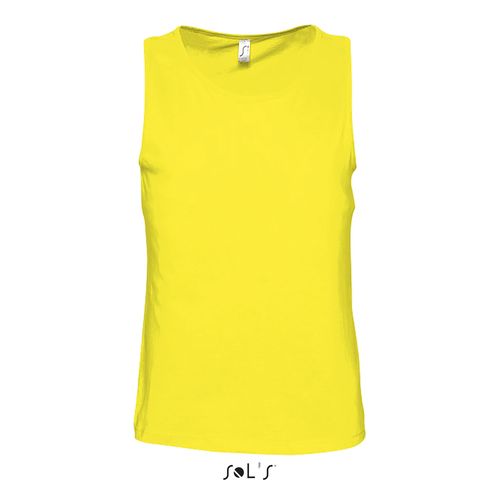 amarillo limón CAMISETA SIN MANGAS PARA HOMBRE SOL'S JUSTIN