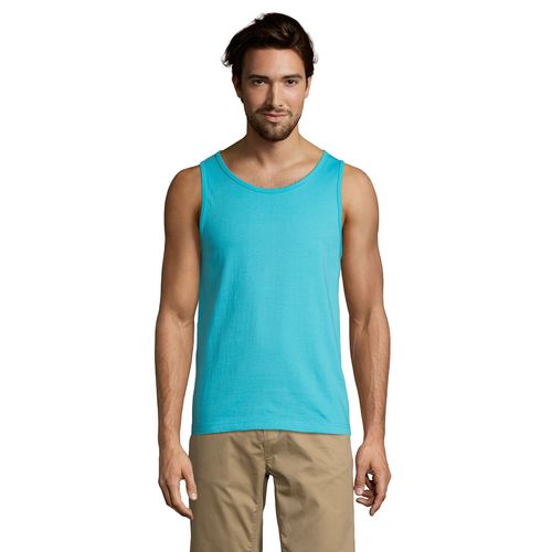 azul atolón CAMISETA SIN MANGAS PARA HOMBRE SOL'S JUSTIN