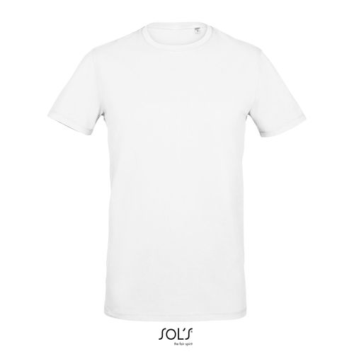 white CAMISETA DE CUELLO REDONDO PARA HOMBRE SOL'S MILLENIUM MEN