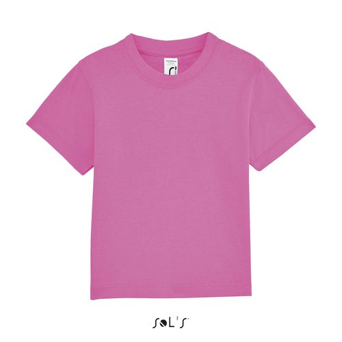 rosa vivo CAMISETA BEBÉ SOL'S MOSQUITO