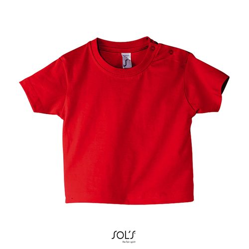red CAMISETA BEBÉ SOL'S MOSQUITO