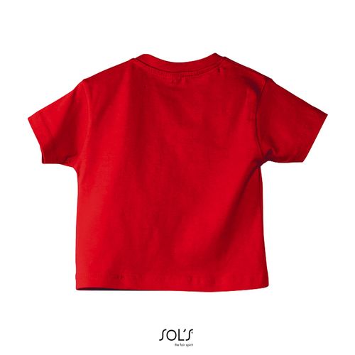 red CAMISETA BEBÉ SOL'S MOSQUITO