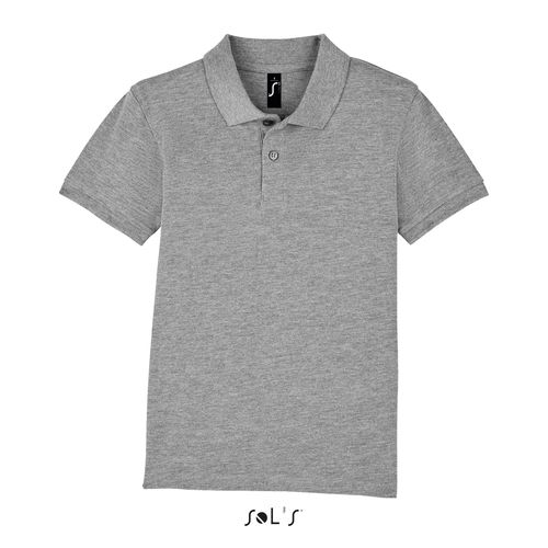 gris chiné POLO DE NIÑO SOL'S PERFECT KIDS