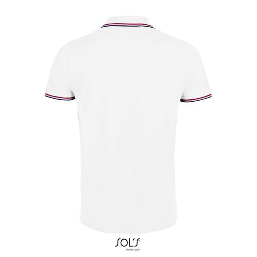 white POLO PARA HOMBRE SOL'S PRESTIGE MEN