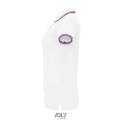 white POLO PARA MUJER SOL'S PRESTIGE WOMEN
