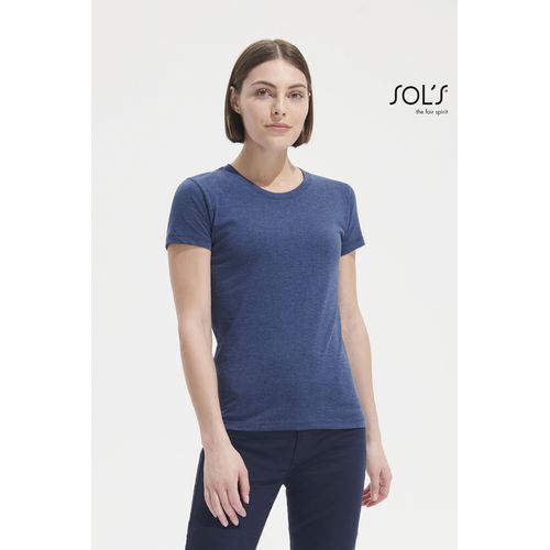 TEE-SHIRT FEMME COL ROND AJUSTÉ SOL'S REGENT FIT WOMEN