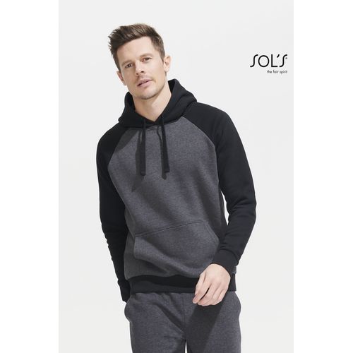 SWEAT-SHIRT UNISEXE BICOLORE SOL'S SEATTLE