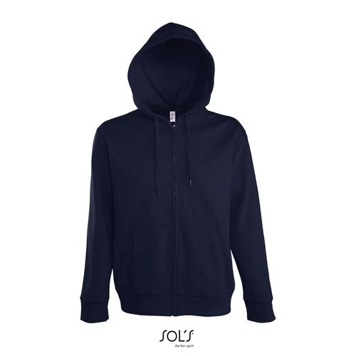 VESTE ZIPPÉE HOMME À CAPUCHE DOUBLÉE SOL'S SEVEN MEN