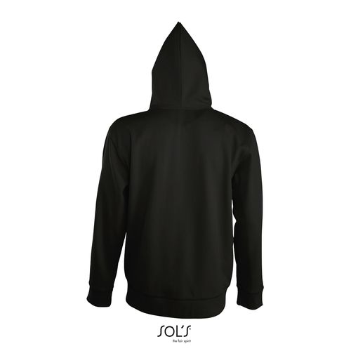 VESTE ZIPPÉE HOMME À CAPUCHE DOUBLÉE SOL'S SEVEN MEN