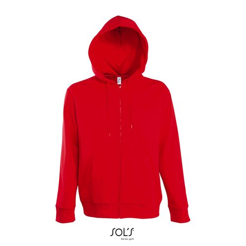 red CHAQUETA DE HOMBRE CON CAPUCHA SOL'S SEVEN MEN