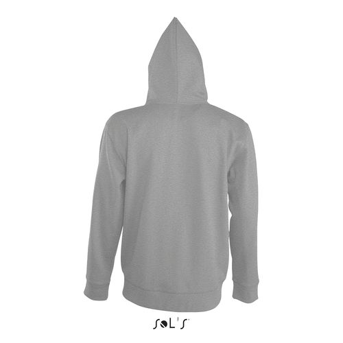 VESTE ZIPPÉE HOMME À CAPUCHE DOUBLÉE SOL'S SEVEN MEN