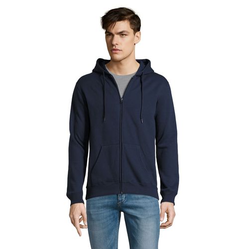 VESTE ZIPPÉE HOMME À CAPUCHE DOUBLÉE SOL'S SEVEN MEN