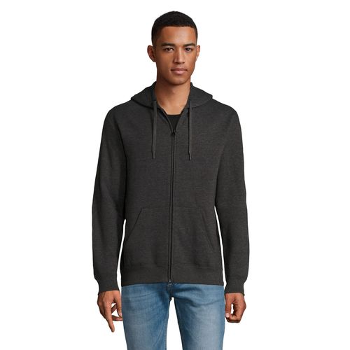 VESTE ZIPPÉE HOMME À CAPUCHE DOUBLÉE SOL'S SEVEN MEN