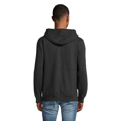 VESTE ZIPPÉE HOMME À CAPUCHE DOUBLÉE SOL'S SEVEN MEN