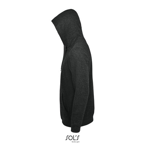 VESTE ZIPPÉE HOMME À CAPUCHE DOUBLÉE SOL'S SEVEN MEN