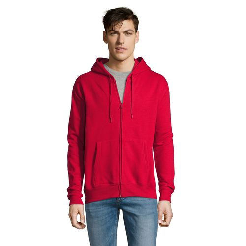 VESTE ZIPPÉE HOMME À CAPUCHE DOUBLÉE SOL'S SEVEN MEN