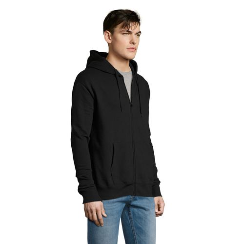 VESTE ZIPPÉE HOMME À CAPUCHE DOUBLÉE SOL'S SEVEN MEN