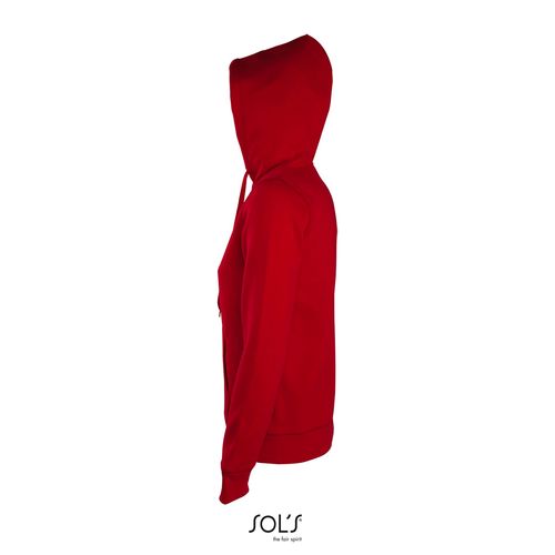 red CHAQUETA DE MUJER CON CAPUCHA SOL'S SEVEN WOMEN