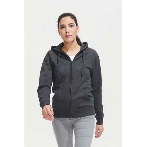 VESTE ZIPPÉE FEMME À CAPUCHE DOUBLÉE SOL'S SEVEN WOMEN