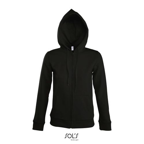 VESTE ZIPPÉE FEMME À CAPUCHE DOUBLÉE SOL'S SEVEN WOMEN