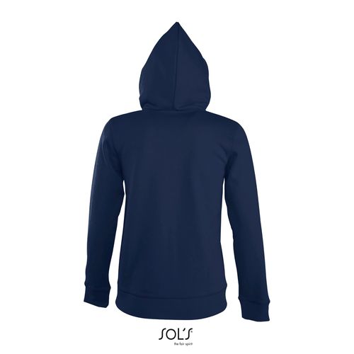 VESTE ZIPPÉE FEMME À CAPUCHE DOUBLÉE SOL'S SEVEN WOMEN - 7