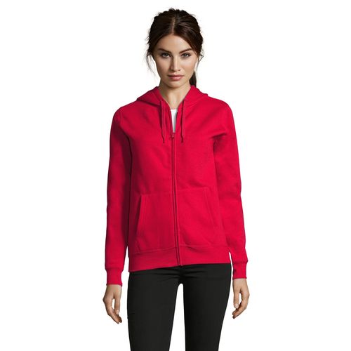 VESTE ZIPPÉE FEMME À CAPUCHE DOUBLÉE SOL'S SEVEN WOMEN