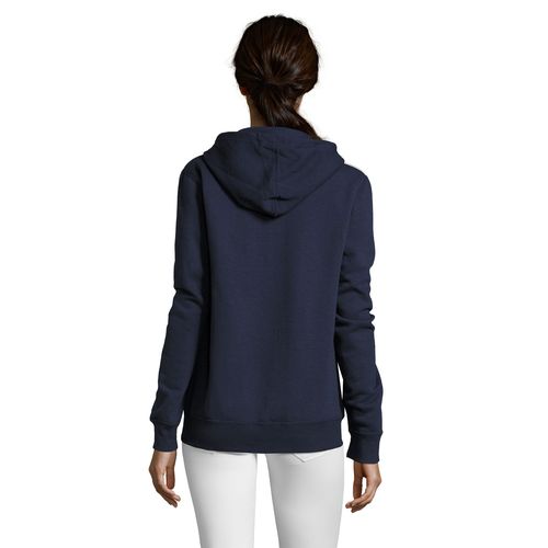 VESTE ZIPPÉE FEMME À CAPUCHE DOUBLÉE SOL'S SEVEN WOMEN - 4