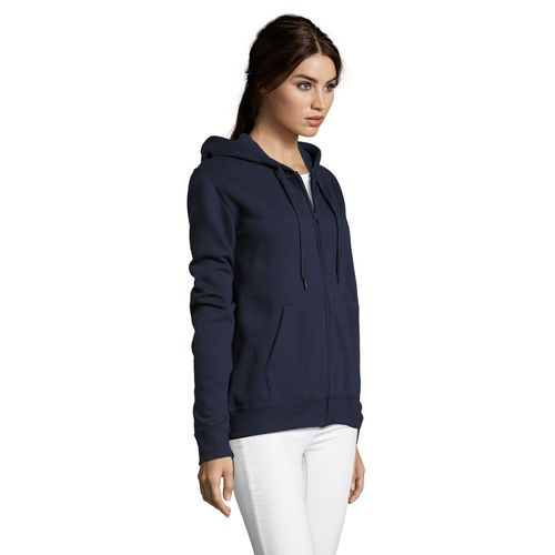 VESTE ZIPPÉE FEMME À CAPUCHE DOUBLÉE SOL'S SEVEN WOMEN - 5