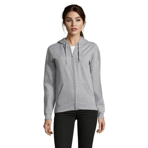 VESTE ZIPPÉE FEMME À CAPUCHE DOUBLÉE SOL'S SEVEN WOMEN