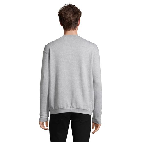 gris chiné SUDADERA DE HOMBRE DE CUELLO REDONDO SOL'S SPIDER
