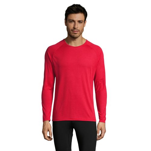 red CAMISETA DEPORTIVA DE MANGA LARGA PARA HOMBRE SOL'S SPORTY LSL MEN