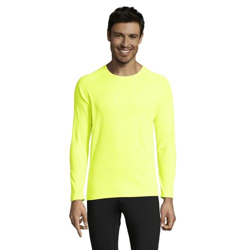 TEE-SHIRT SPORT HOMME MANCHES LONGUES SOL'S SPORTY LSL MEN