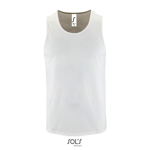 white CAMISETA DE TIRANTES DEPORTIVA PARA HOMBRE SOL'S SPORTY TT MEN