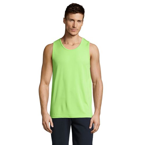 verde manzana CAMISETA DE TIRANTES DEPORTIVA PARA HOMBRE SOL'S SPORTY TT MEN