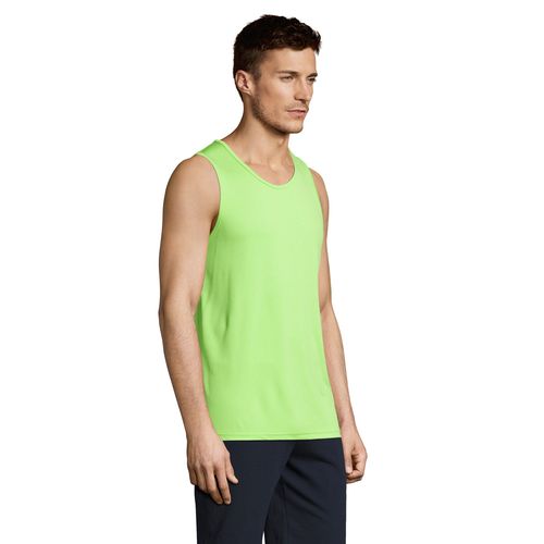 verde manzana CAMISETA DE TIRANTES DEPORTIVA PARA HOMBRE SOL'S SPORTY TT MEN