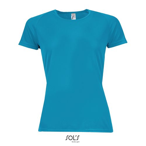 TEE-SHIRT FEMME MANCHES RAGLAN SOL'S SPORTY WOMEN