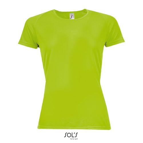TEE-SHIRT FEMME MANCHES RAGLAN SOL'S SPORTY WOMEN