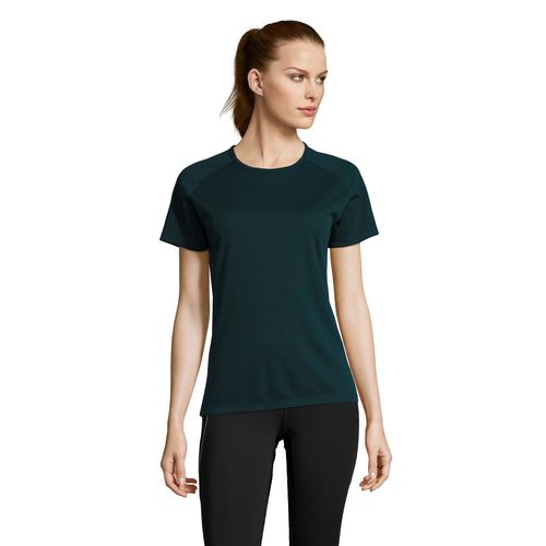 TEE-SHIRT FEMME MANCHES RAGLAN SOL'S SPORTY WOMEN