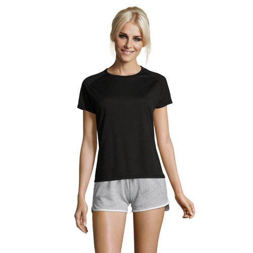 TEE-SHIRT FEMME MANCHES RAGLAN SOL'S SPORTY WOMEN