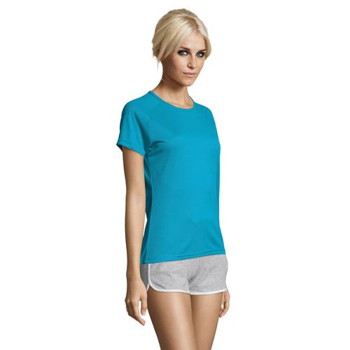 TEE-SHIRT FEMME MANCHES RAGLAN SOL'S SPORTY WOMEN
