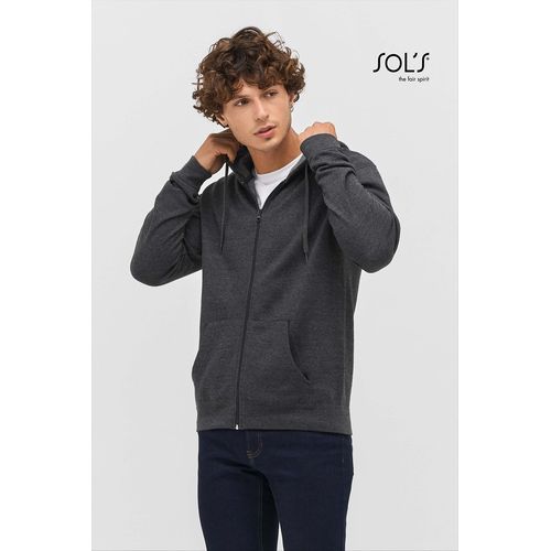 VESTE ZIPPÉE À CAPUCHE UNISEXE SOL'S STONE