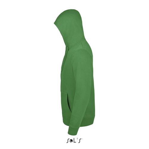 verde prado SUDADERA CON CREMALLERA UNISEX SOL'S STONE