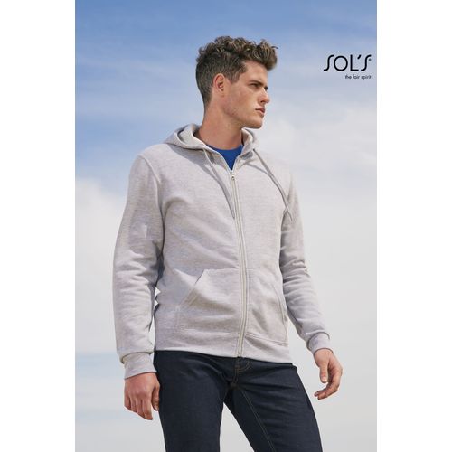 VESTE ZIPPÉE À CAPUCHE UNISEXE SOL'S STONE - 2