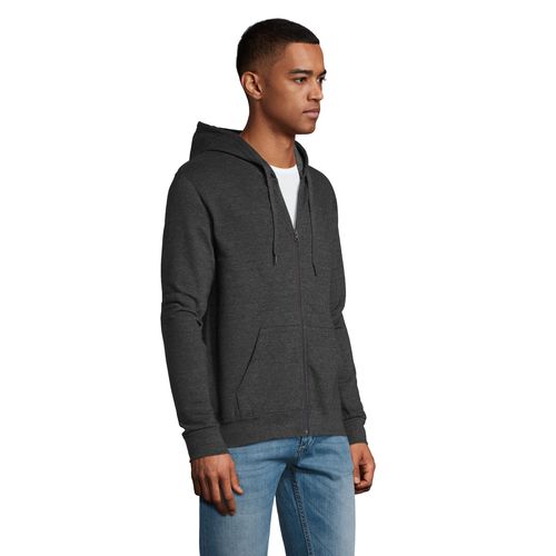 VESTE ZIPPÉE À CAPUCHE UNISEXE SOL'S STONE - 5