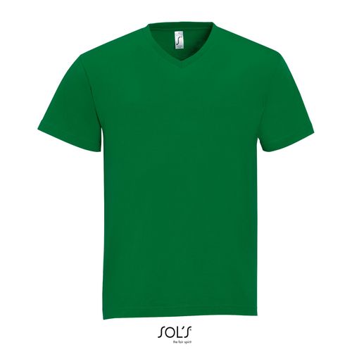 verde prado CAMISETA HOMBRE CUELLO PICO SOL'S VICTORY