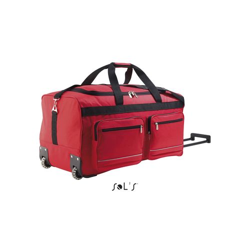 red BOLSA DE VIAJE DE “LUJO” DE POLIÉSTER 600D - RUEDAS SOL'S VOYAGER